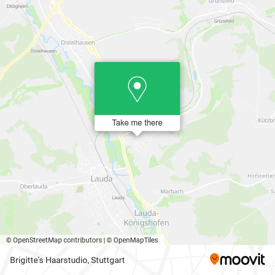 Brigitte's Haarstudio map