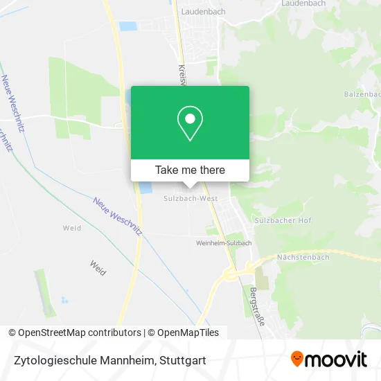 Карта Zytologieschule Mannheim