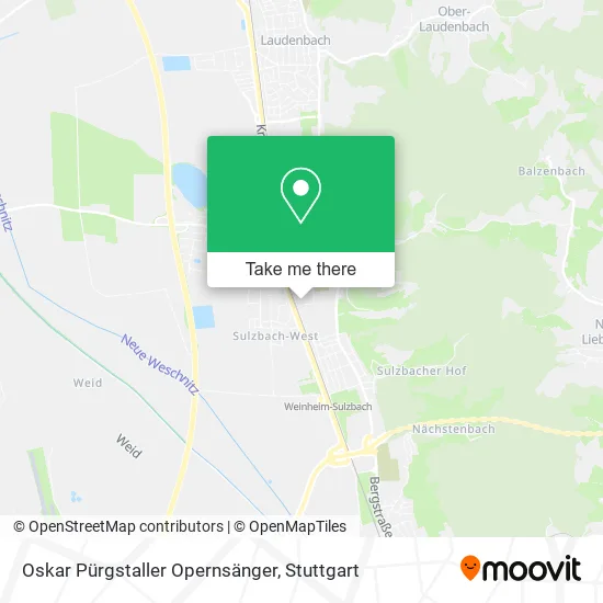 Карта Oskar Pürgstaller Opernsänger