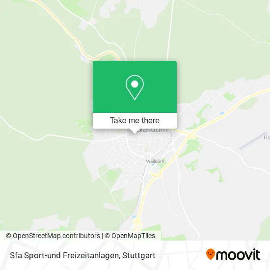 Карта Sfa Sport-und Freizeitanlagen