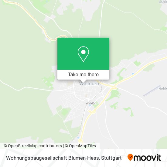 Карта Wohnungsbaugesellschaft Blumen-Hess