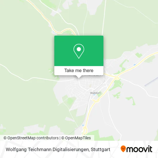Карта Wolfgang Teichmann Digitalisierungen