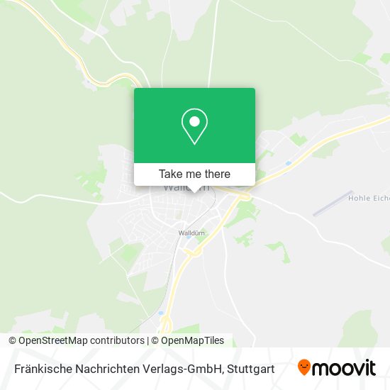 Fränkische Nachrichten Verlags-GmbH map