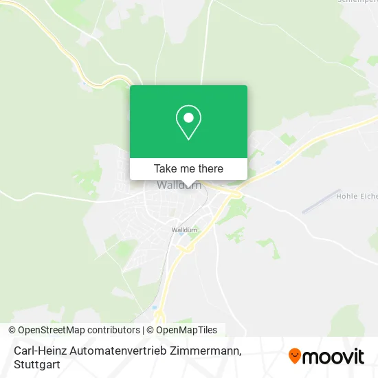 Карта Carl-Heinz Automatenvertrieb Zimmermann