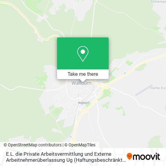 E.L. die Private Arbeitsvermittlung und Externe Arbeitnehmerüberlassung Ug (Haftungsbeschränkt) map