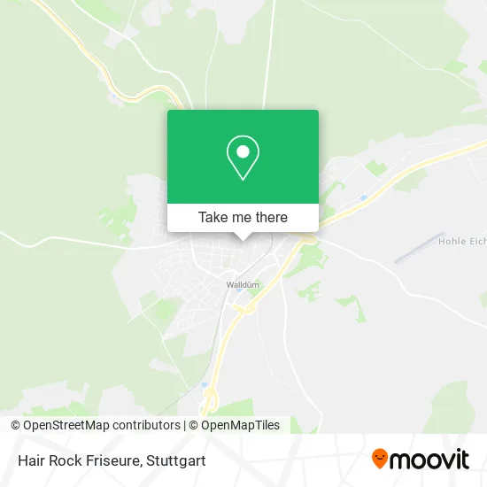 Карта Hair Rock Friseure