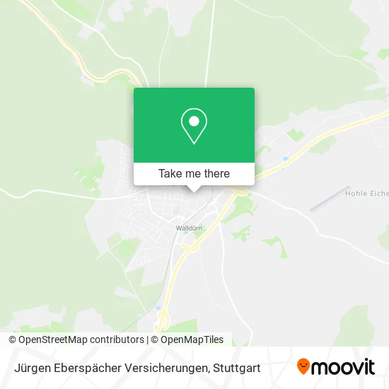 Карта Jürgen Eberspächer Versicherungen