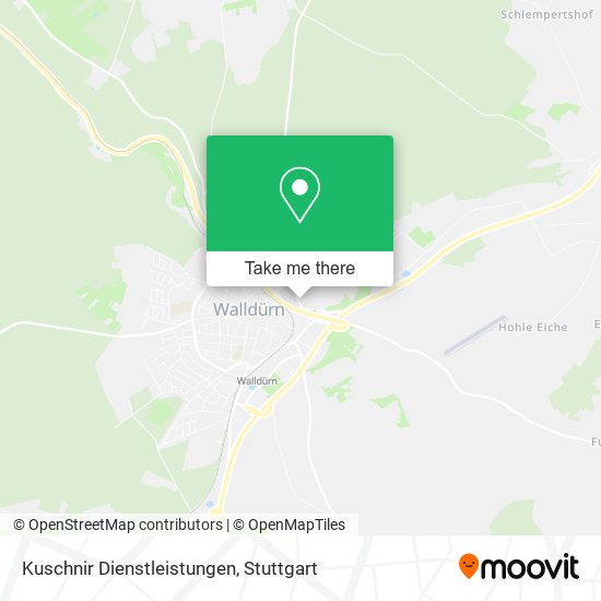 Kuschnir Dienstleistungen map