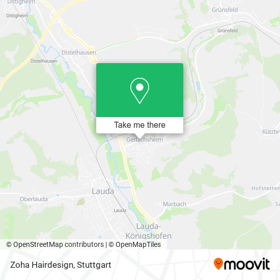Карта Zoha Hairdesign