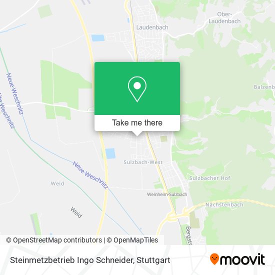 Steinmetzbetrieb Ingo Schneider map