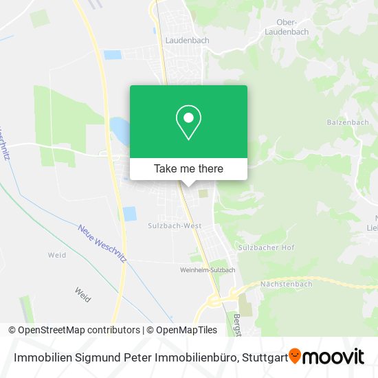 Immobilien Sigmund Peter Immobilienbüro map
