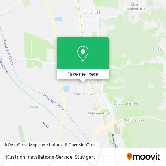 Kustrich Installations-Service map