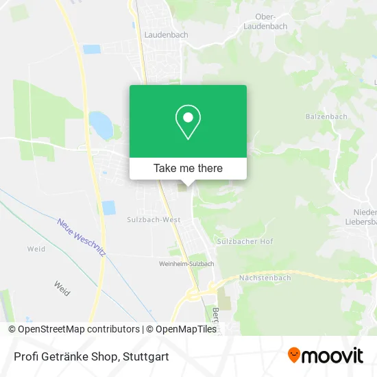 Карта Profi Getränke Shop