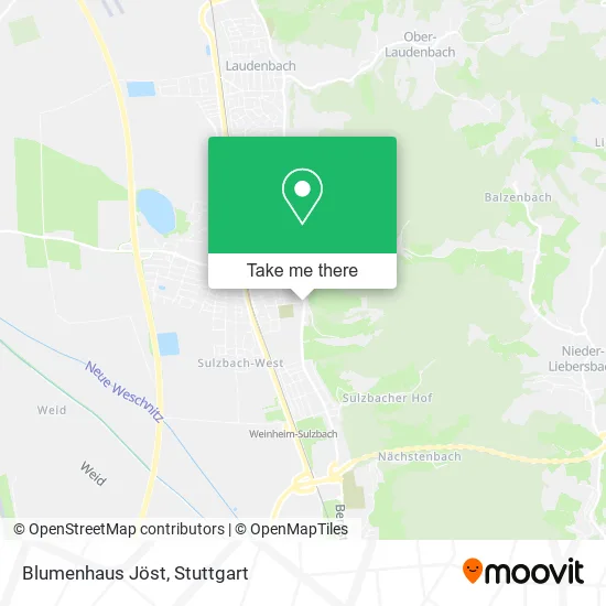 Карта Blumenhaus Jöst