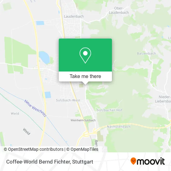 Карта Coffee-World Bernd Fichter