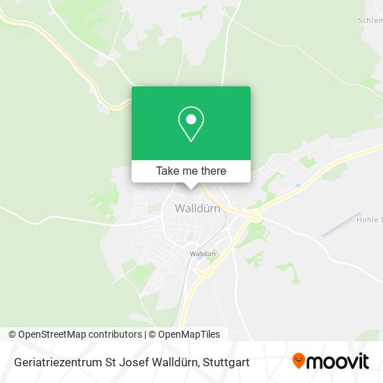 Geriatriezentrum St Josef Walldürn map