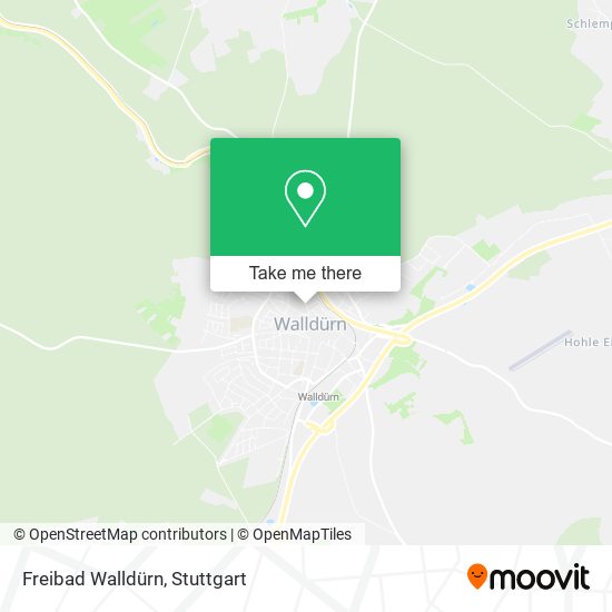 Freibad Walldürn map