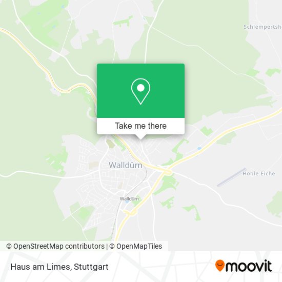 Карта Haus am Limes