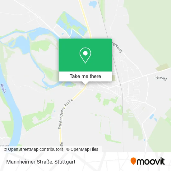 Карта Mannheimer Straße