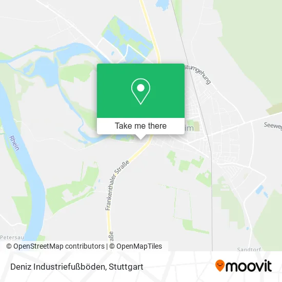 Карта Deniz Industriefußböden