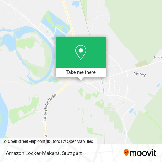 Amazon Locker-Makana map