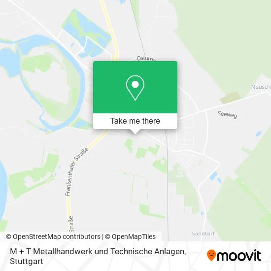Карта M + T Metallhandwerk und Technische Anlagen