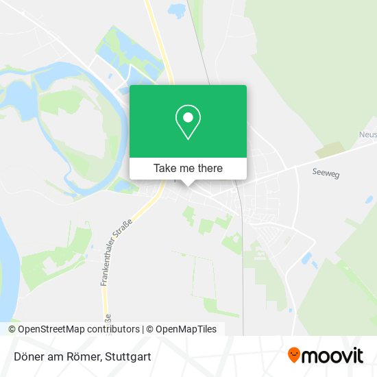 Döner am Römer map