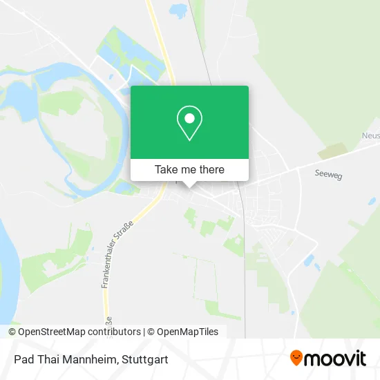 Карта Pad Thai Mannheim
