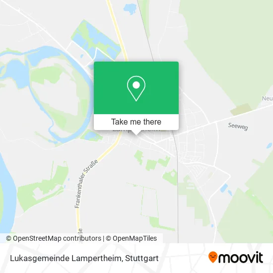 Карта Lukasgemeinde Lampertheim