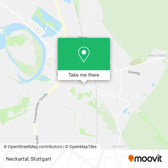 Карта Neckartal