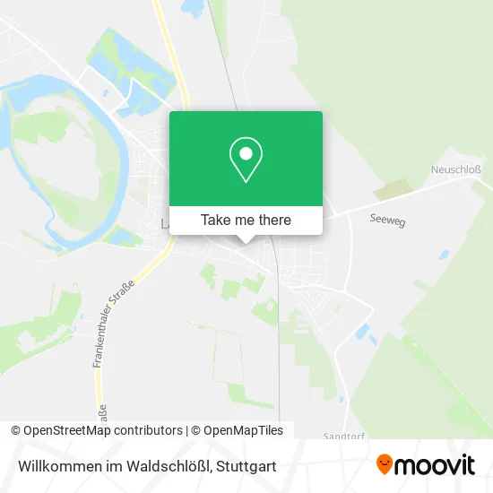 Карта Willkommen im Waldschlößl
