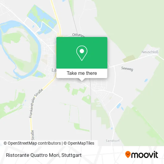 Карта Ristorante Quattro Mori