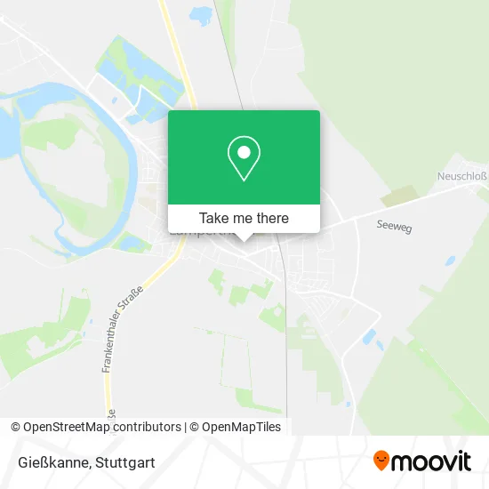 Карта Gießkanne