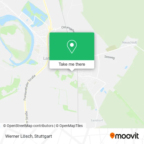 Карта Werner Lösch