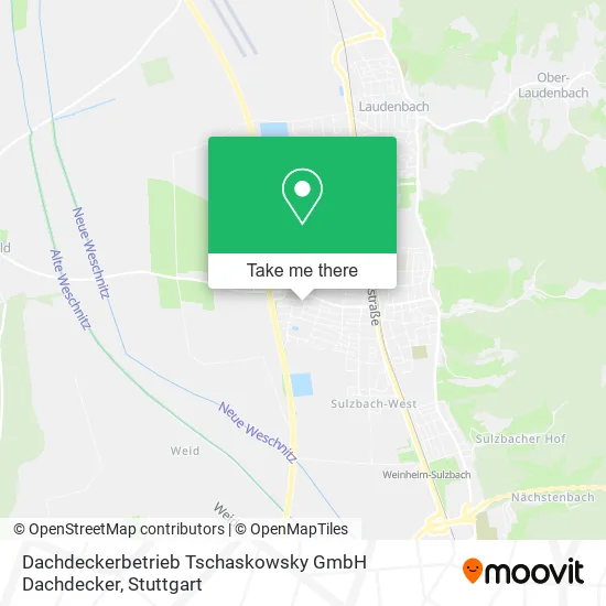 Карта Dachdeckerbetrieb Tschaskowsky GmbH Dachdecker