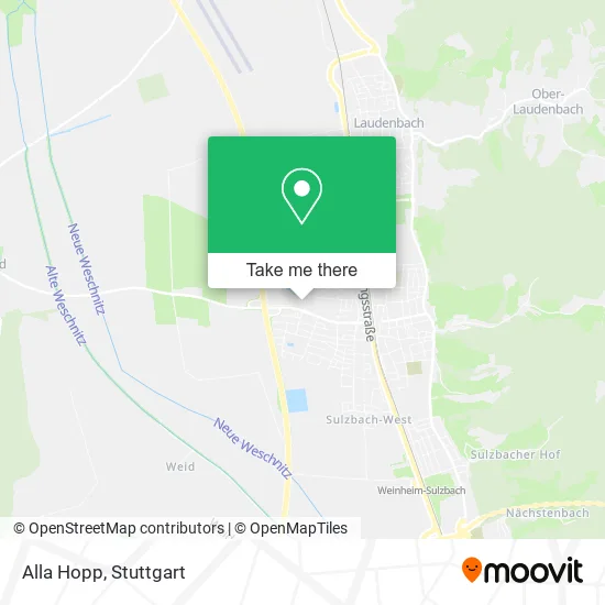 Карта Alla Hopp