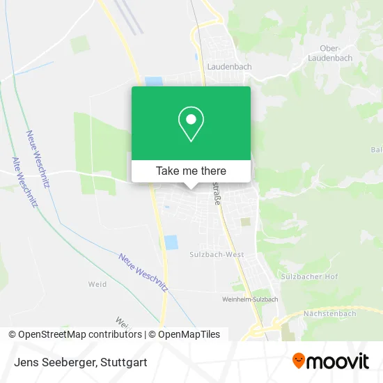 Карта Jens Seeberger