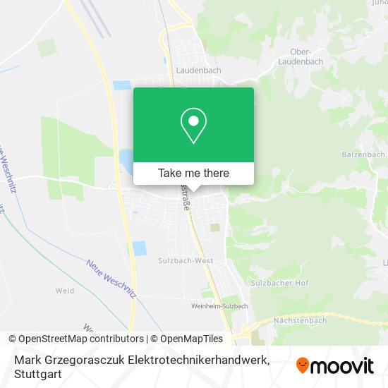 Mark Grzegorasczuk Elektrotechnikerhandwerk map