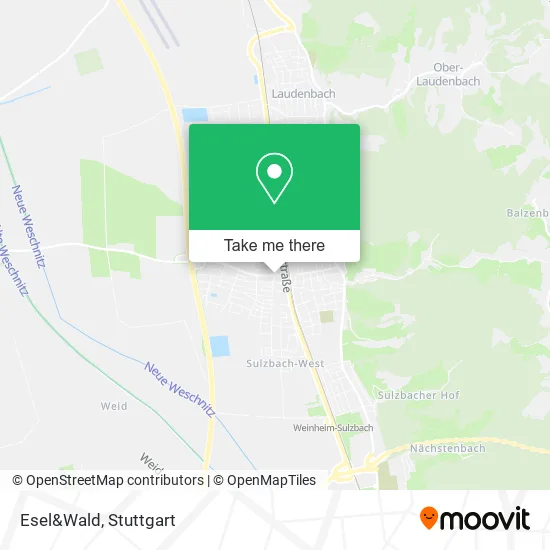 Карта Esel&Wald