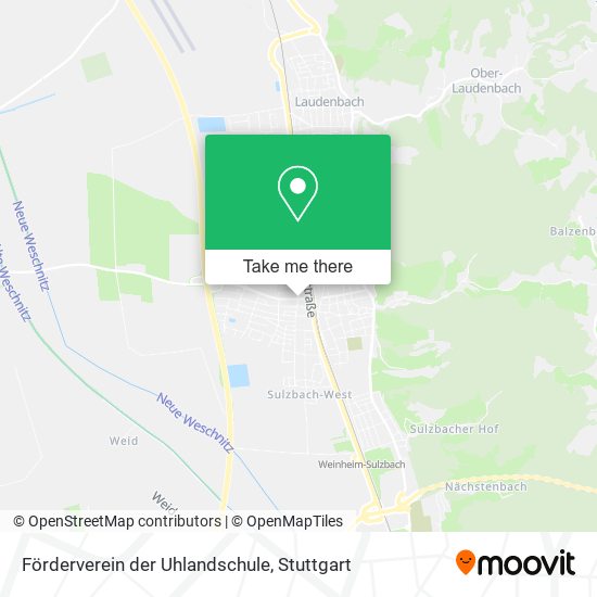 Förderverein der Uhlandschule map