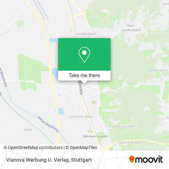 Карта Vianova Werbung U. Verlag