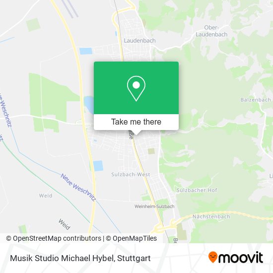 Musik Studio Michael Hybel map