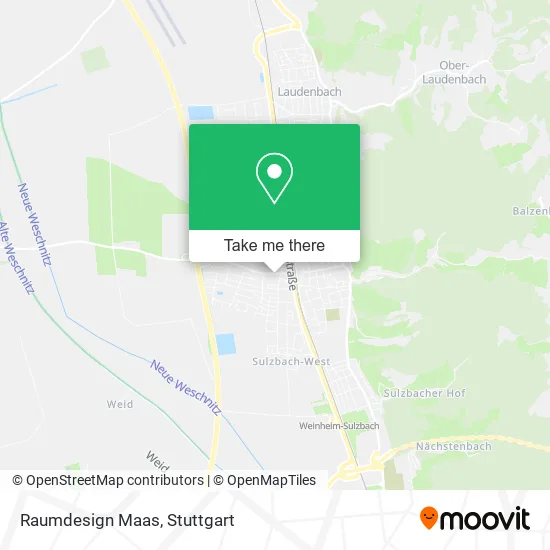 Raumdesign Maas map