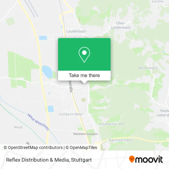 Карта Reflex Distribution & Media