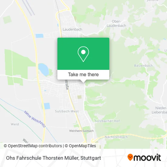 Карта Ohs Fahrschule Thorsten Müller