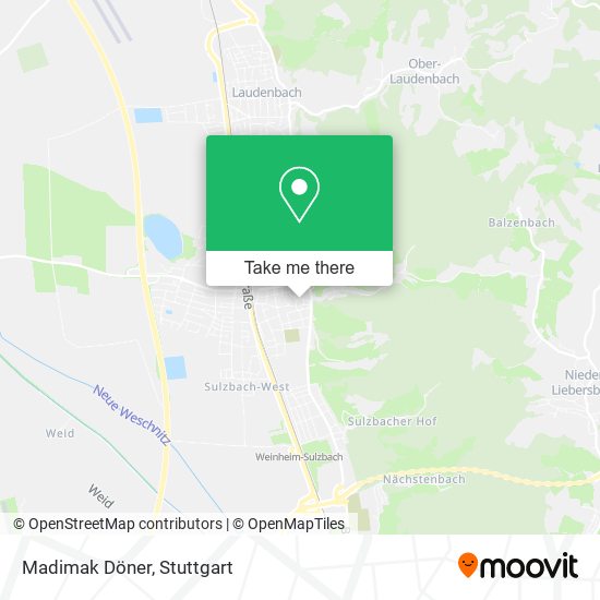Карта Madimak Döner