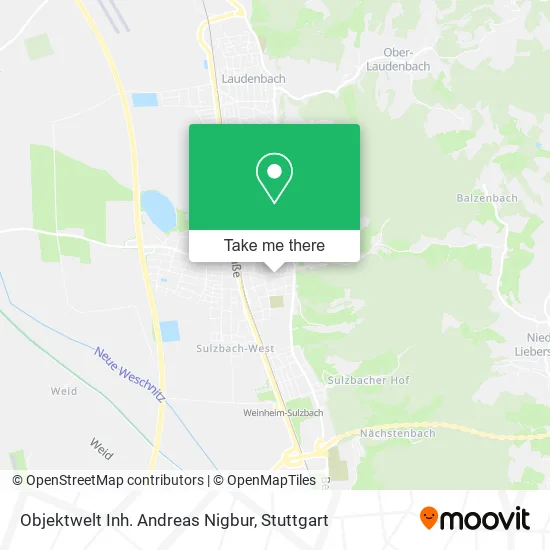 Карта Objektwelt Inh. Andreas Nigbur