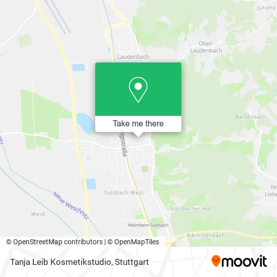 Карта Tanja Leib Kosmetikstudio