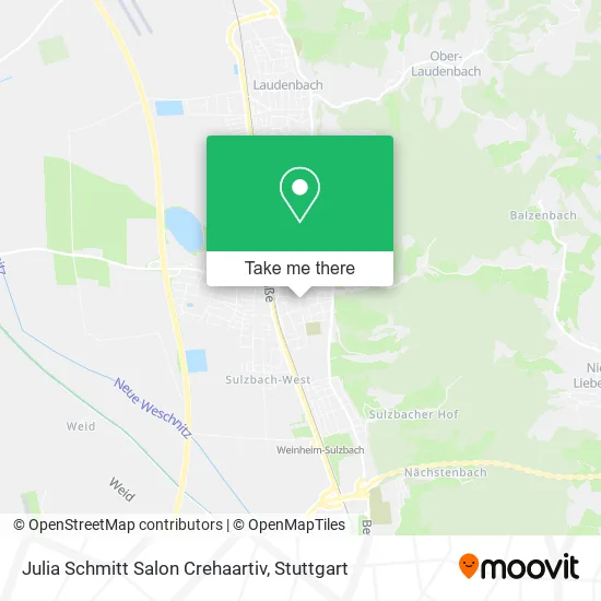 Карта Julia Schmitt Salon Crehaartiv