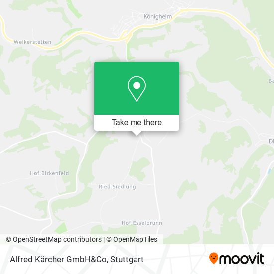 Alfred Kärcher GmbH&Co map